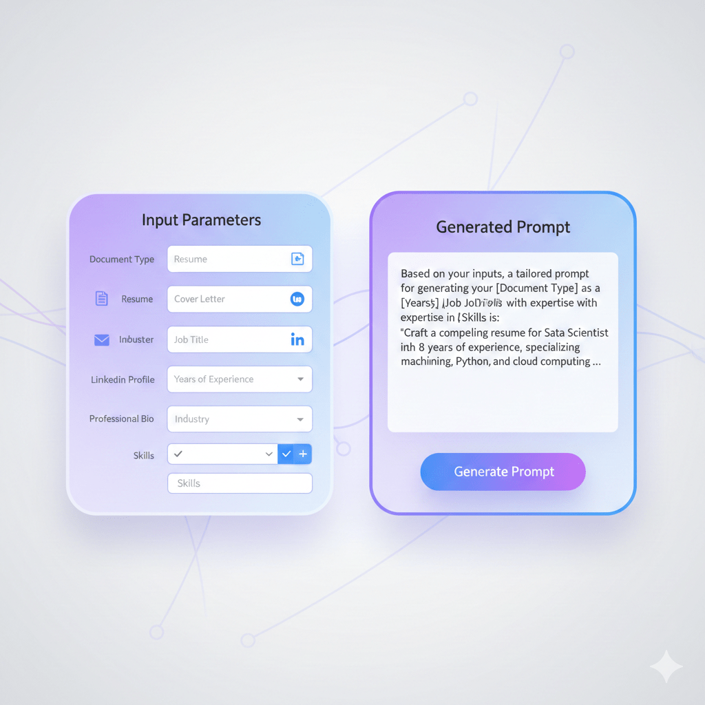 Resume Prompt Generator